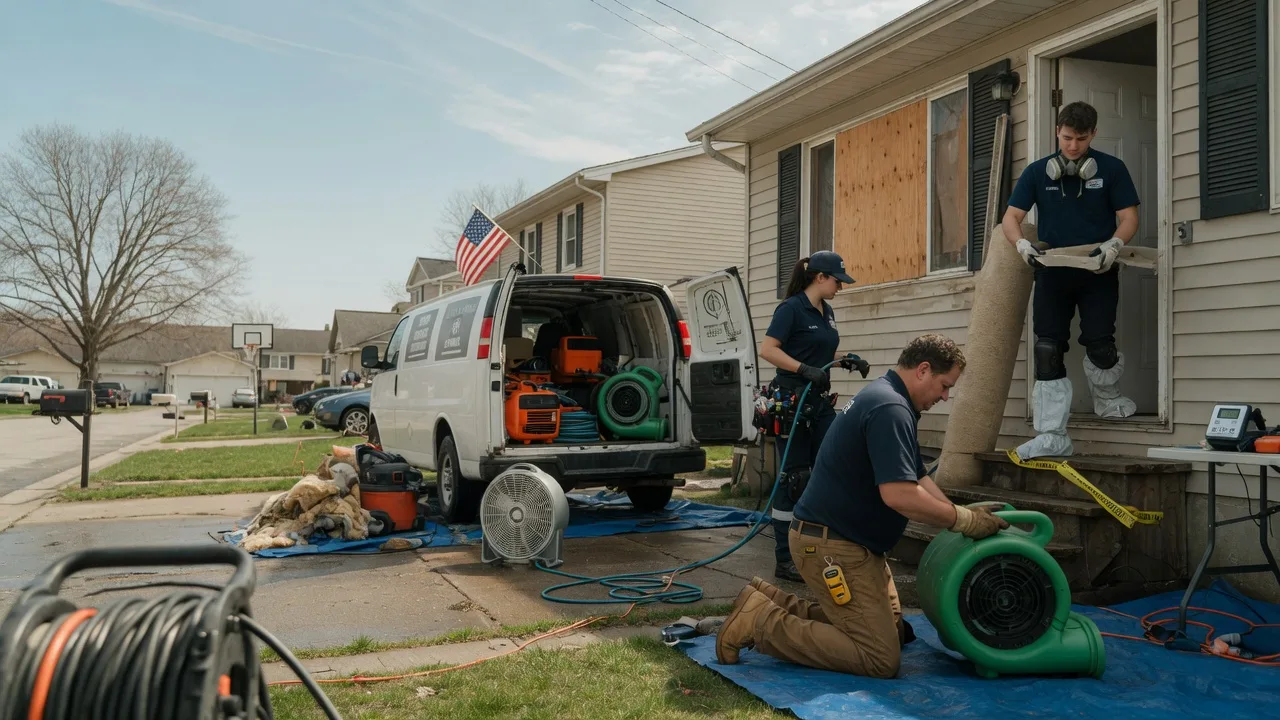 Water Damage Restoration in Millican, TX near me